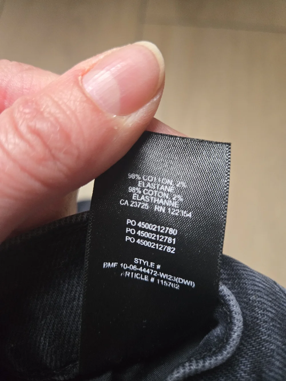 NWOT Aritzia Denim Forum The Arlo Hi-rise Cuff Jeans Size 26 - Picture 11 of 11